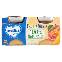 Mellin Omogeneizzato Frutta 100GR x2 Vari Gusti